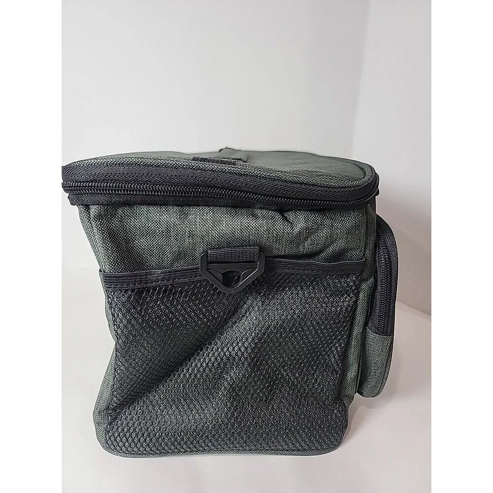 Bnkang Insulated Lunch Bag Cooler Leakproof Retro Green MenWomen adjustable